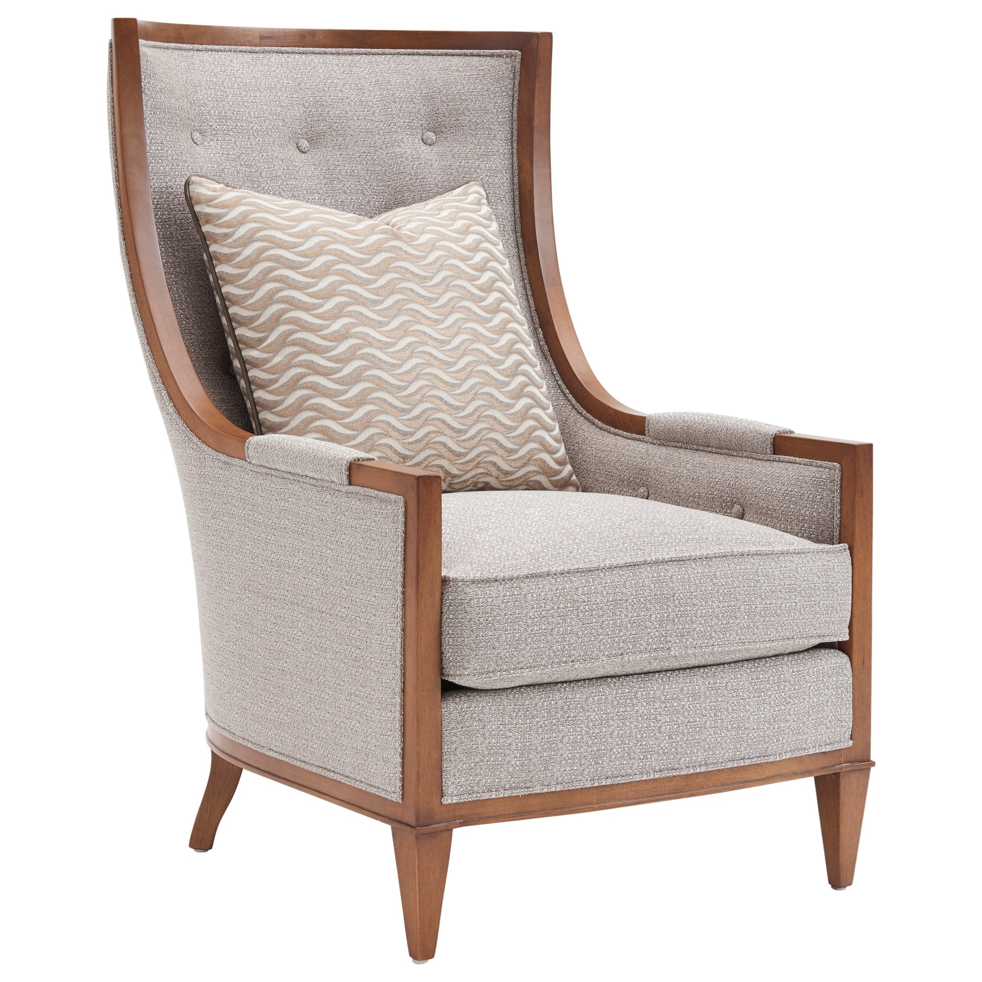 Lexington Tower Place 159711 Contemporary Greenwood Wing Chair with